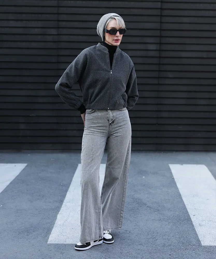 کاپشن زیپدار