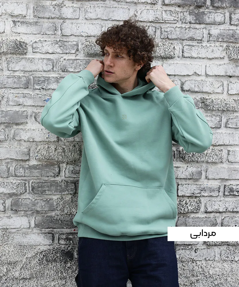 هودی جیب دار مردانه H42010 - Image 6