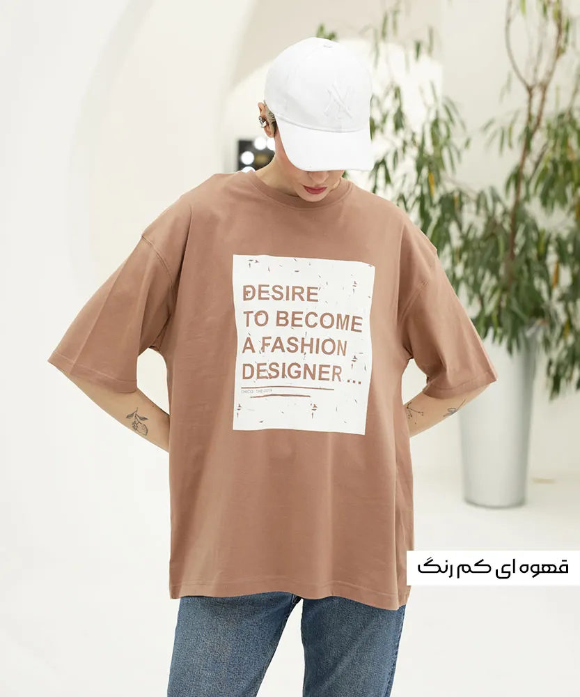 تیشرت لانگ L31863 - Image 3