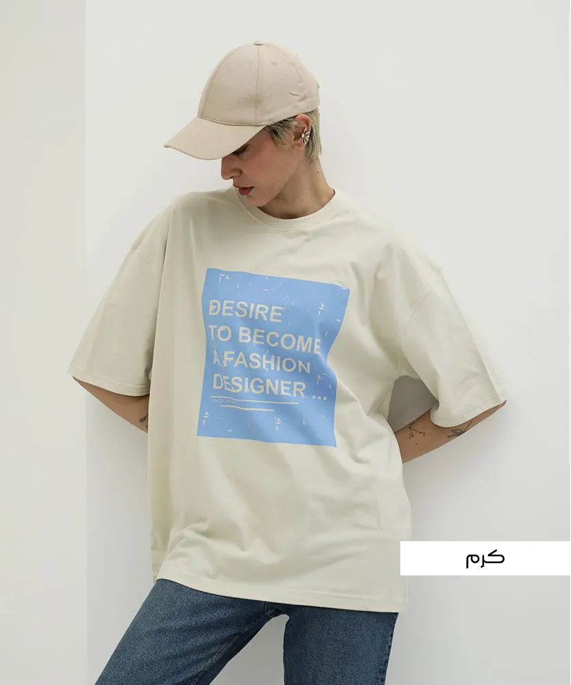 تیشرت لانگ L31863 - Image 4