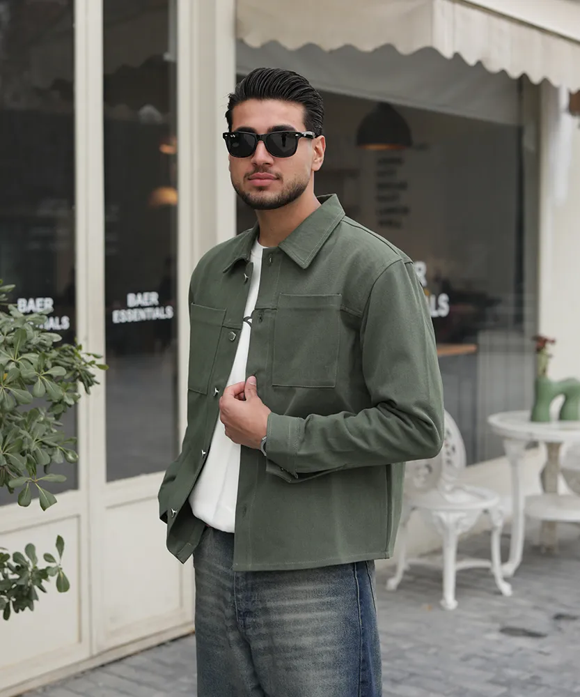 پیراهن کتان مردانه P42055