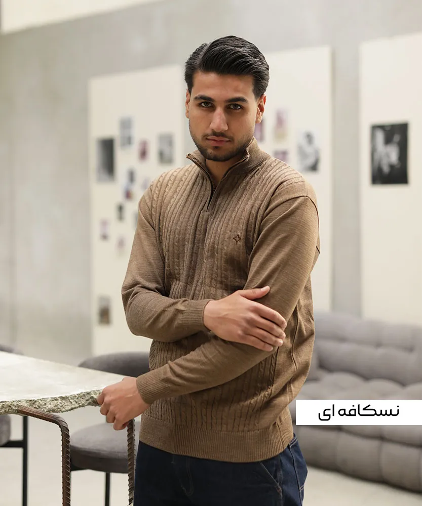 بلوز نیم زیپ V42006 - Image 8