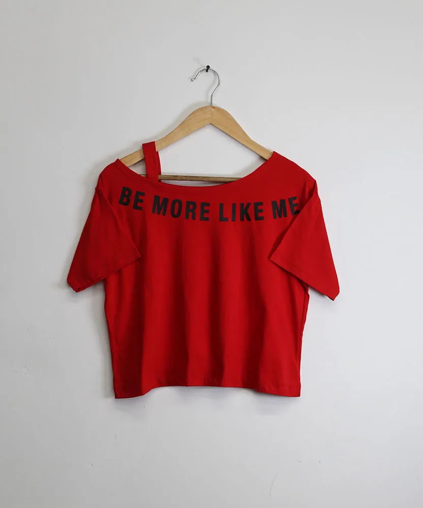 تیشرت کراپ پنبه T10300