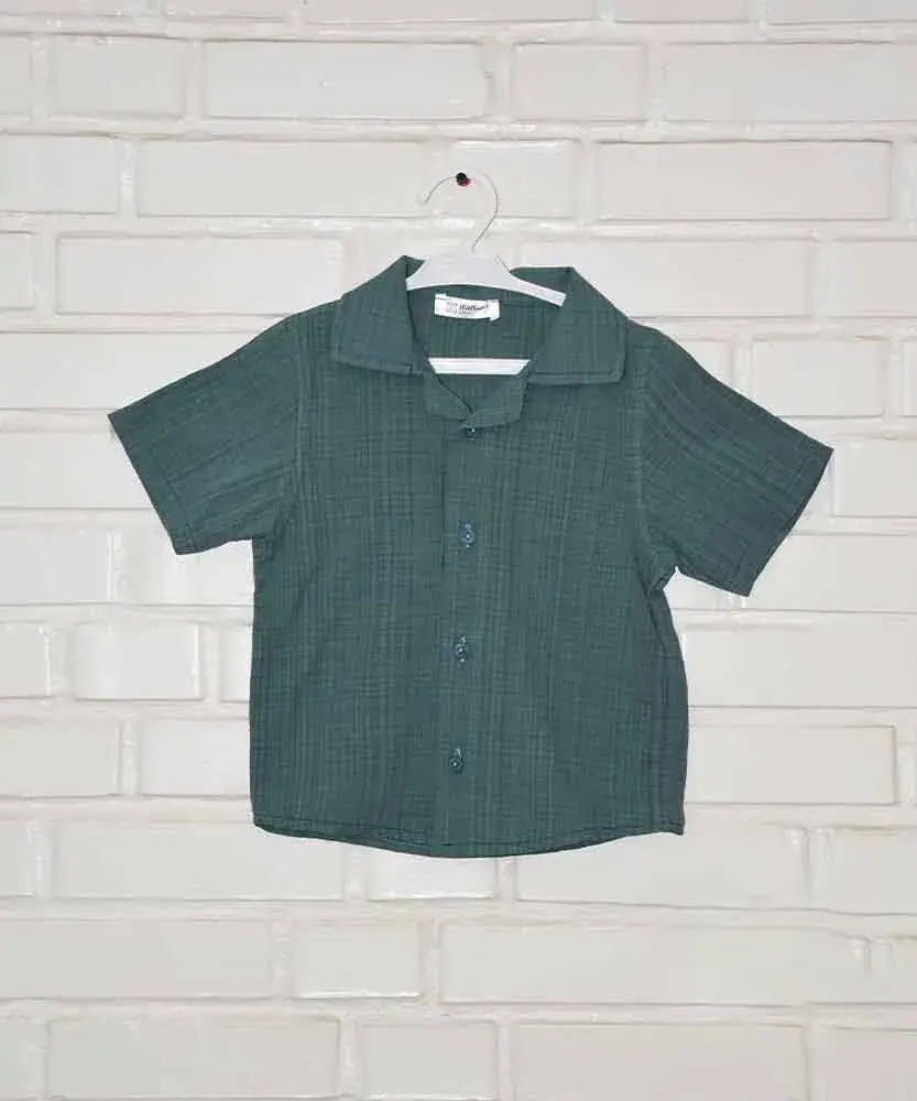 پیراهن بچگانه یقه انگلیسی P45126