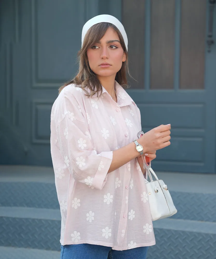 شومیز یارا طرح دار Q41278