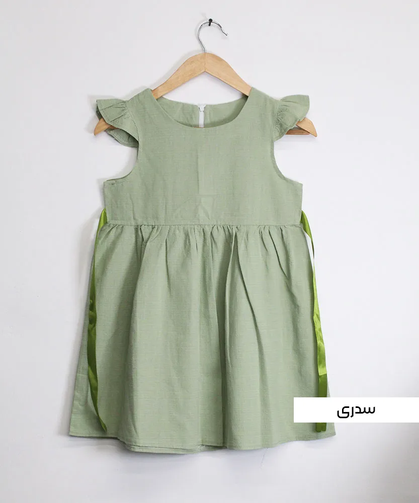 سارافون دخترانه آنیسا K44086 - Image 4