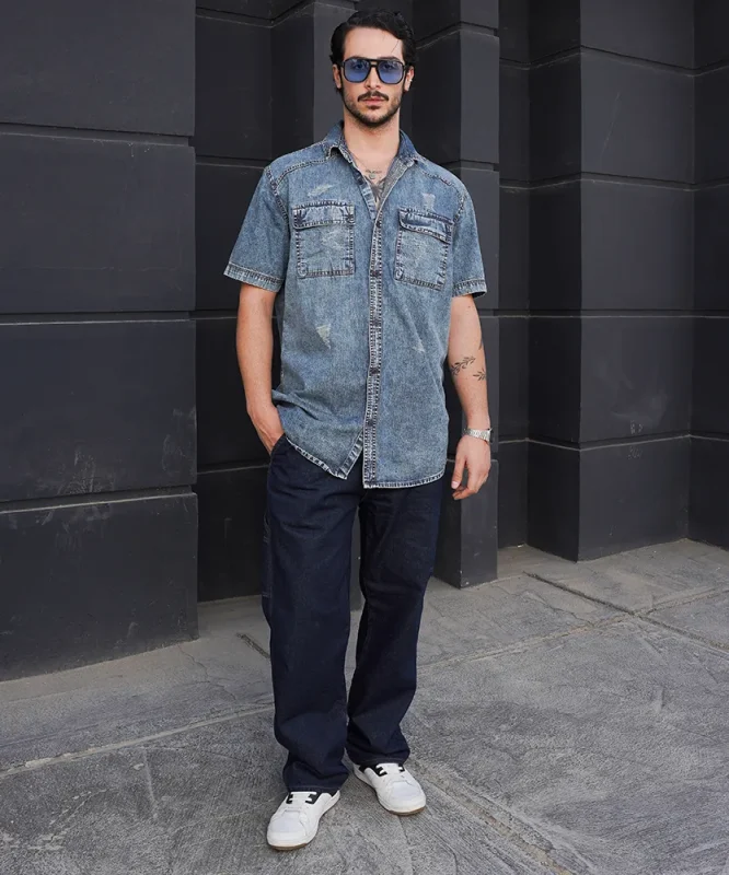 استایل شلوار بگ لی مردانه