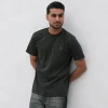 تیشرت مردانه سوپر یقه گرد T32214