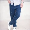 شلوار مردانه جین مام E42000
