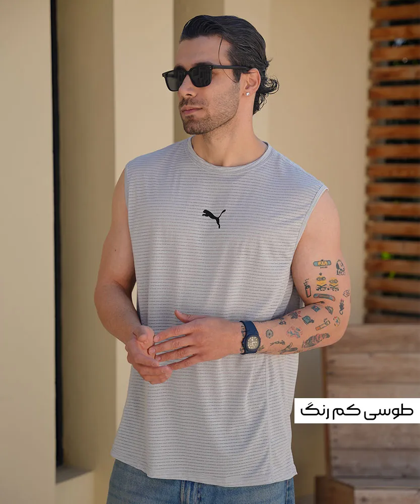 تاپ مردانه سوزنی W42003 - Image 4