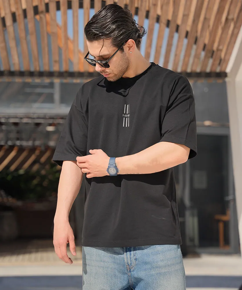 تیشرت لانگ مردانه دو نخ T42315