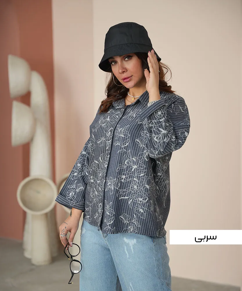 شومیز غزل دیپلمات چاپی A412000 سربی