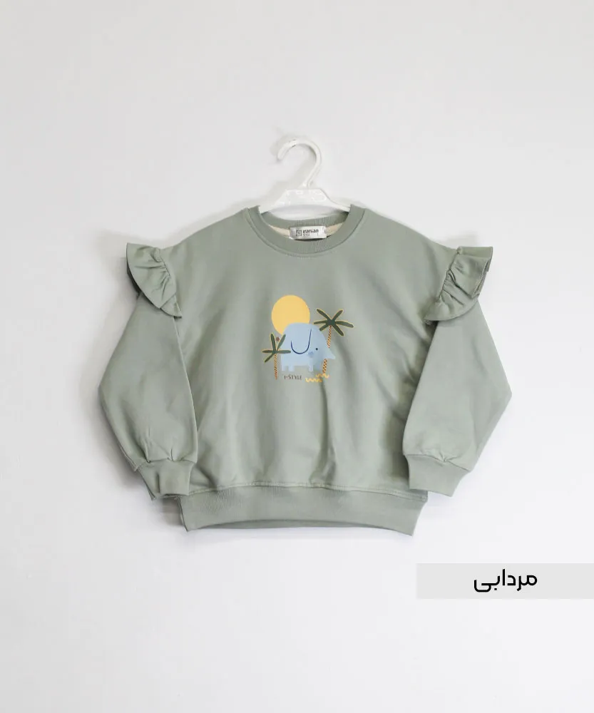 بلوز بچگانه دخترانه دورس دونخ B45251 مردابی