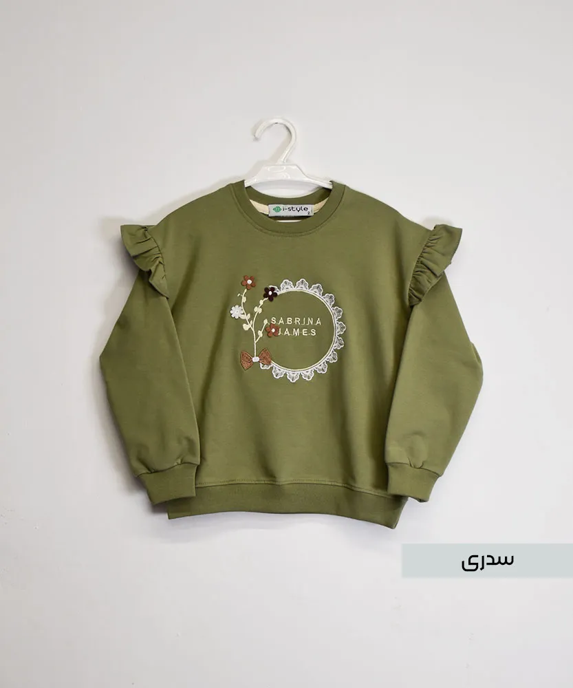 بلوز بچگانه دخترانه گلکسی B45520 رنگ سدری