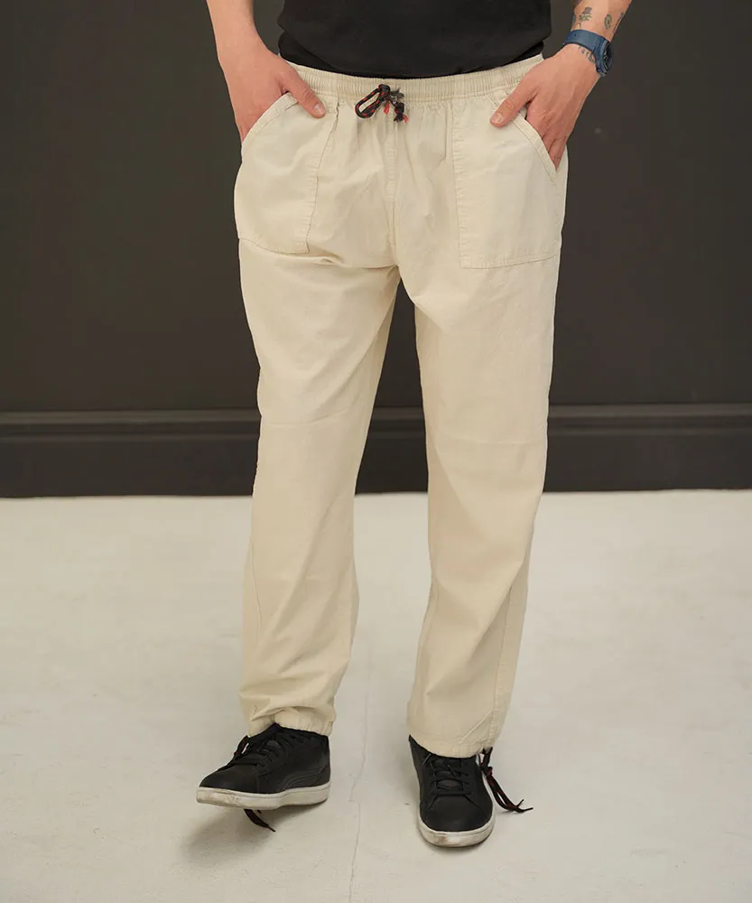 شلوار کتان مردانه دمپا زاپدار E10222