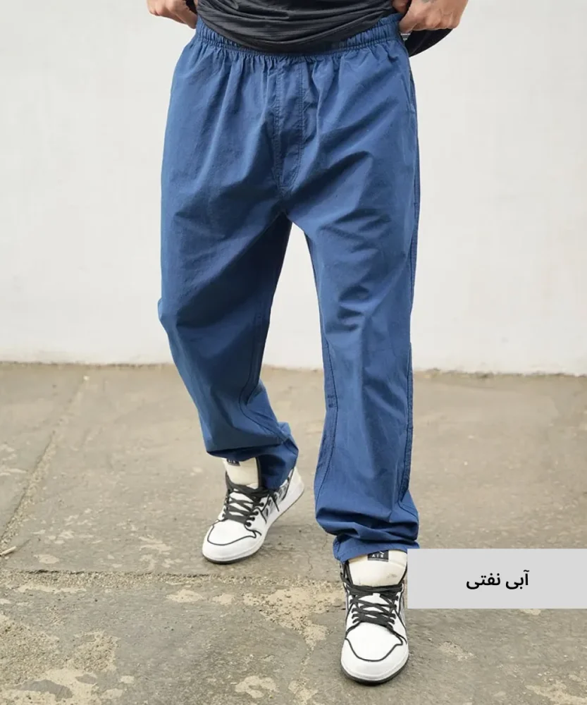 شلوار کتان مردانه E32156 - تصویر 2