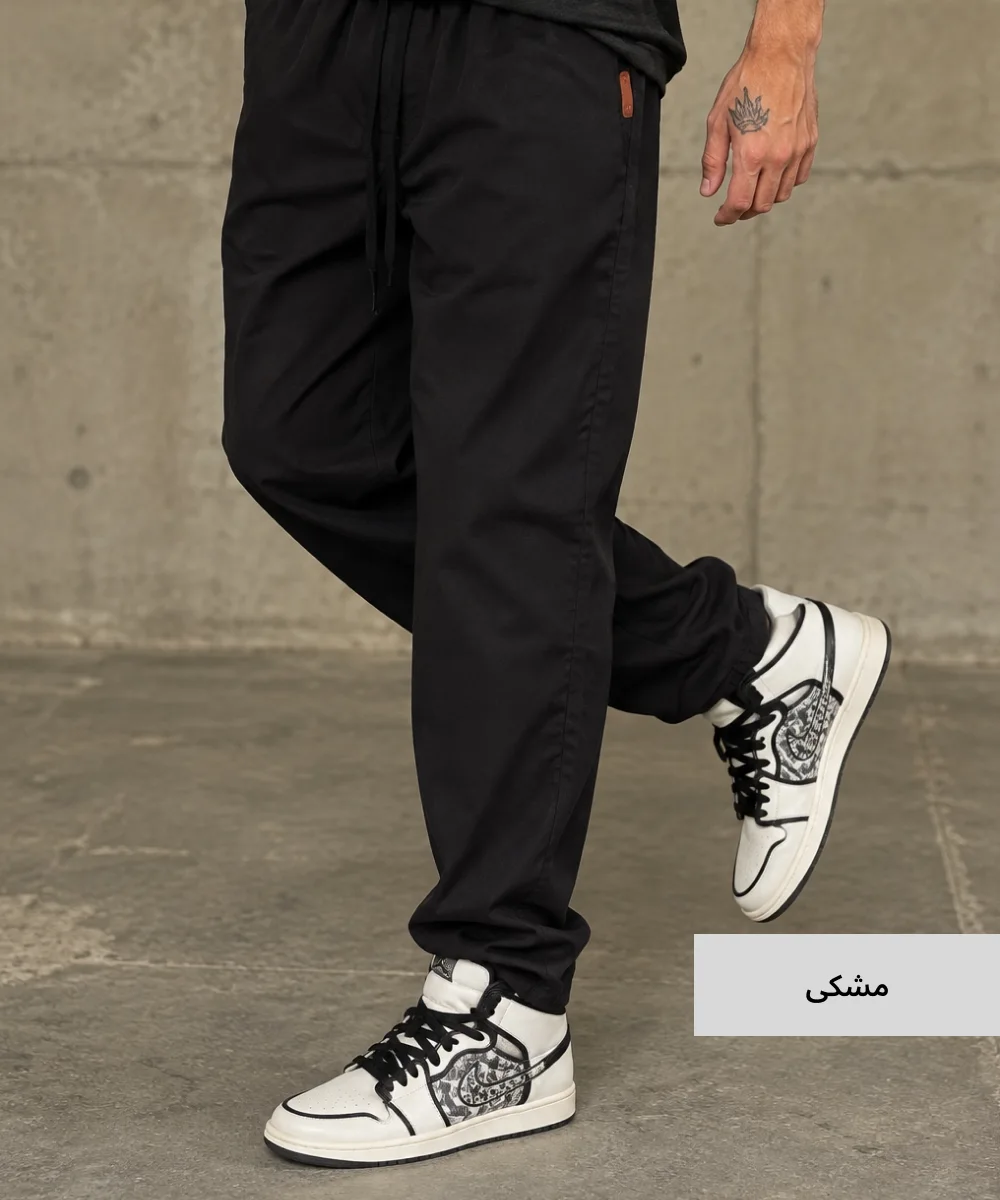 شلوار کتان مردانه E32156 - Image 5