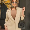 کت یقه انگلیسی مازراتی ساده K41703