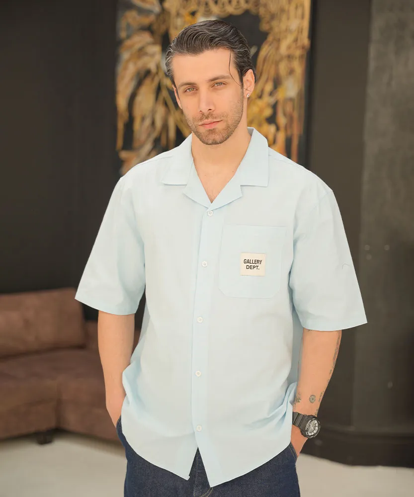 پیراهن باکسی لینن مردانه P42025