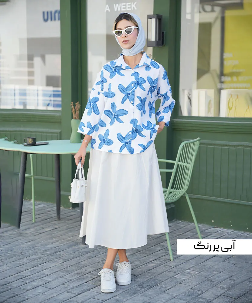 شومیز یارا یقه سرخود A41815 - Image 7