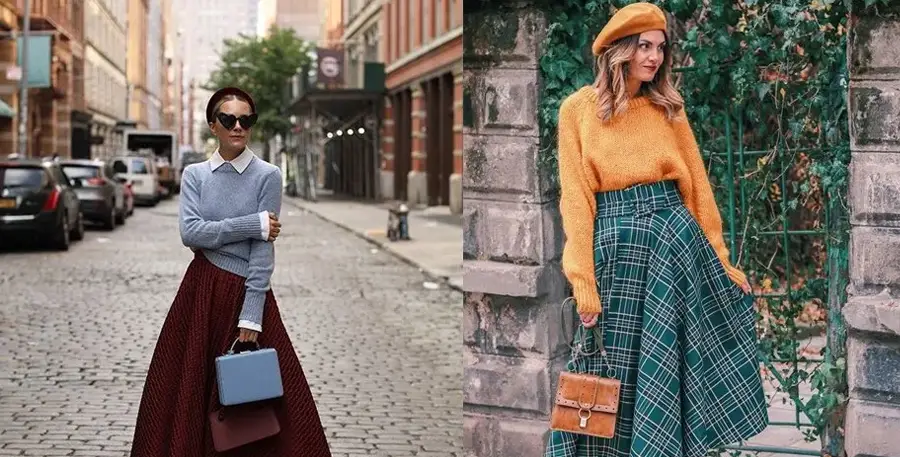 دو مدل خانم با استایل وینتیج دخترانه