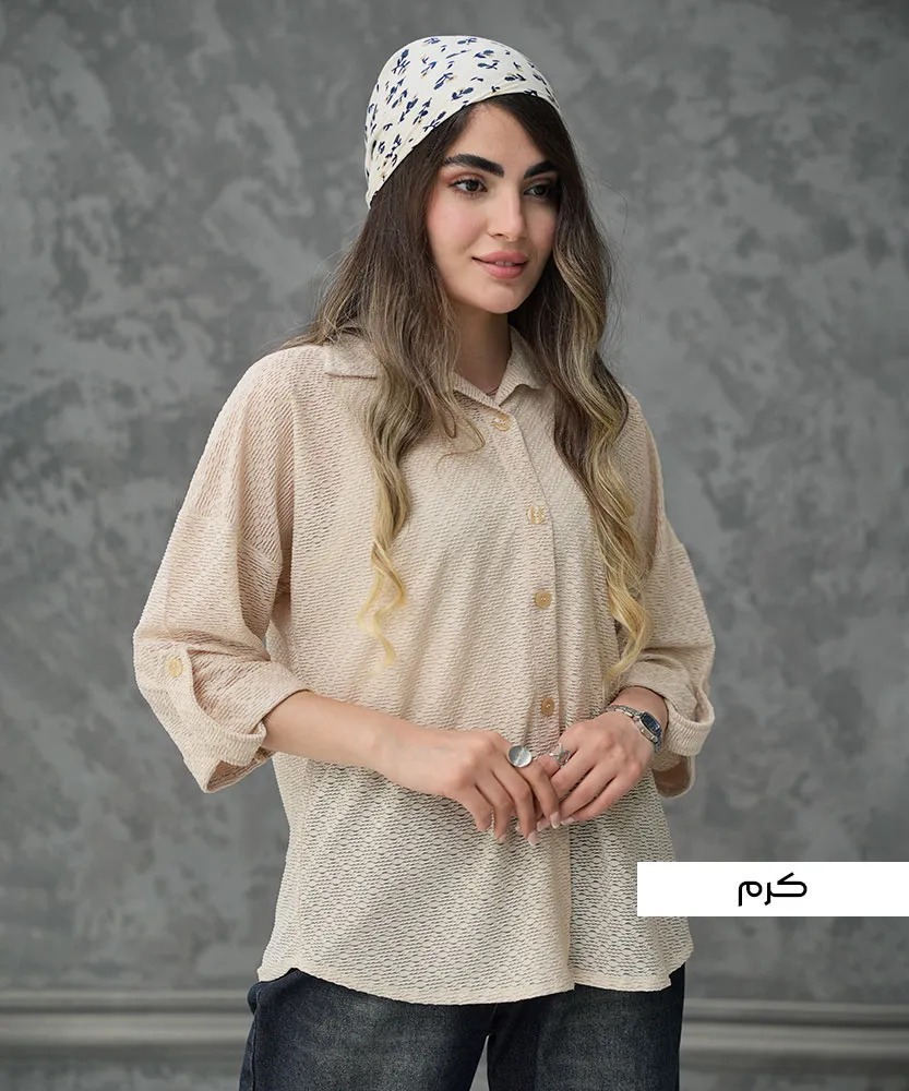 شومیز گیپور A411214 - Image 3
