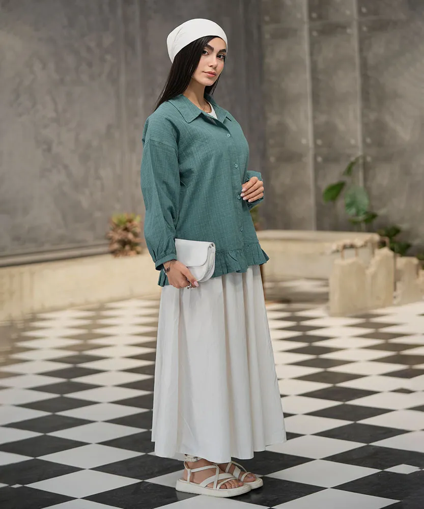 شومیز مچ جین کادنزا A411202