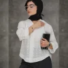 شومیز سوزن دوزی A411254