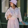 شومیز یارا پاپیونی A51076