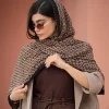 شال MK حاشیه خال ریز N21069