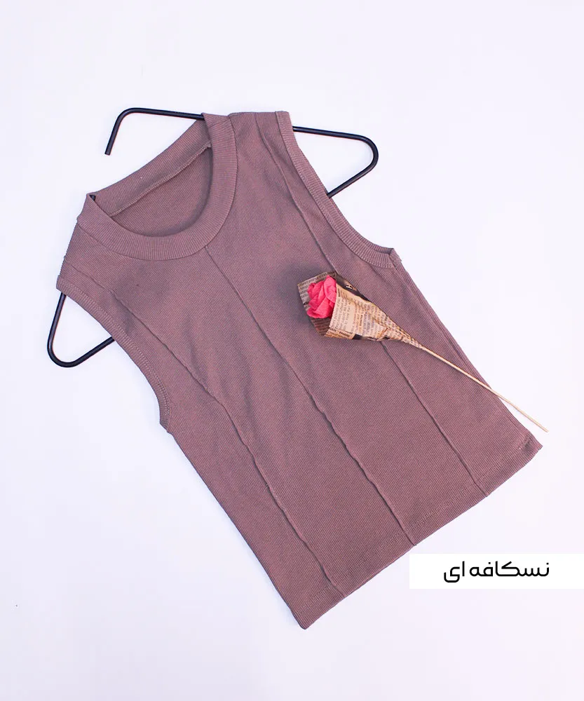 تاپ حلقه ای دو دوخت W41383 - Image 3
