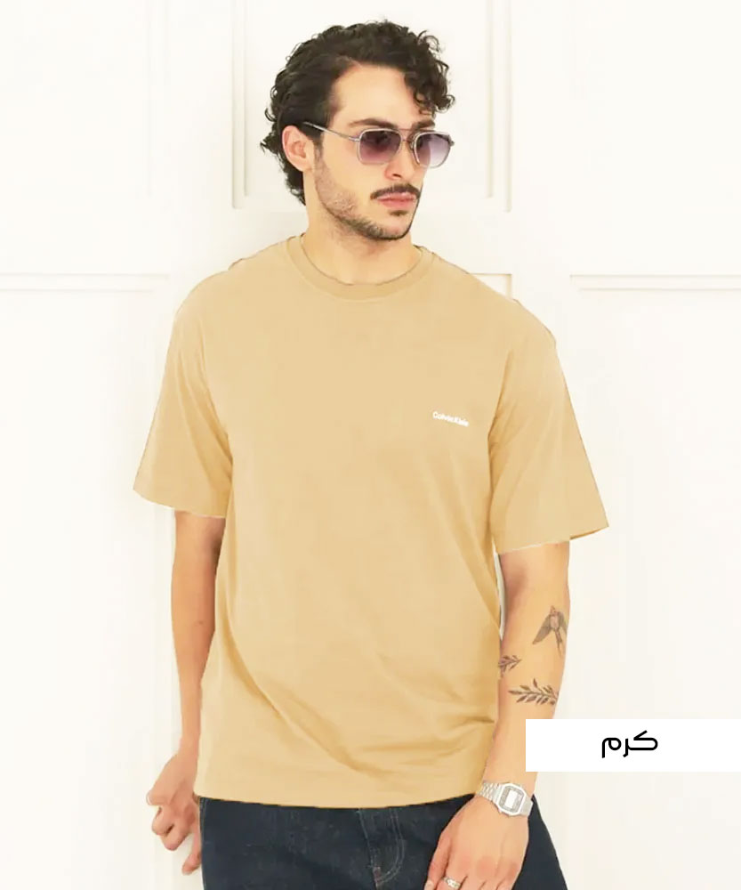 تیشرت مردانه پنبه T42229 - Image 5