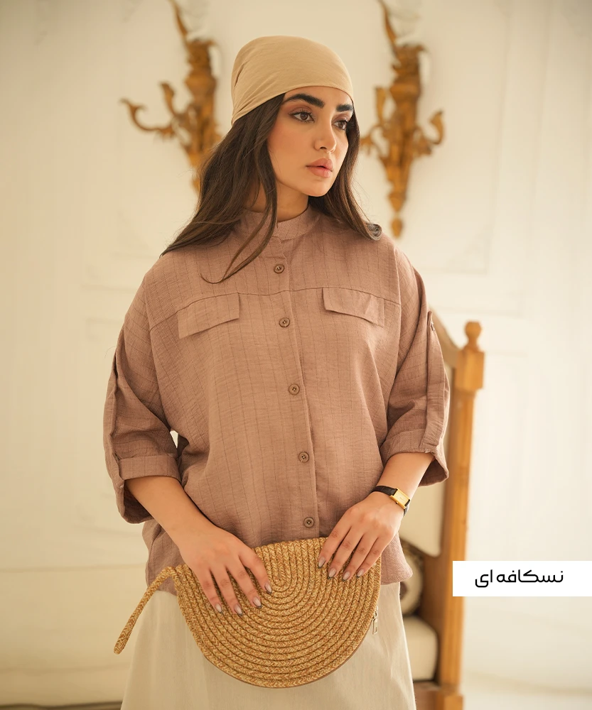 شومیز یقه دیپلمات A51047 - Image 2