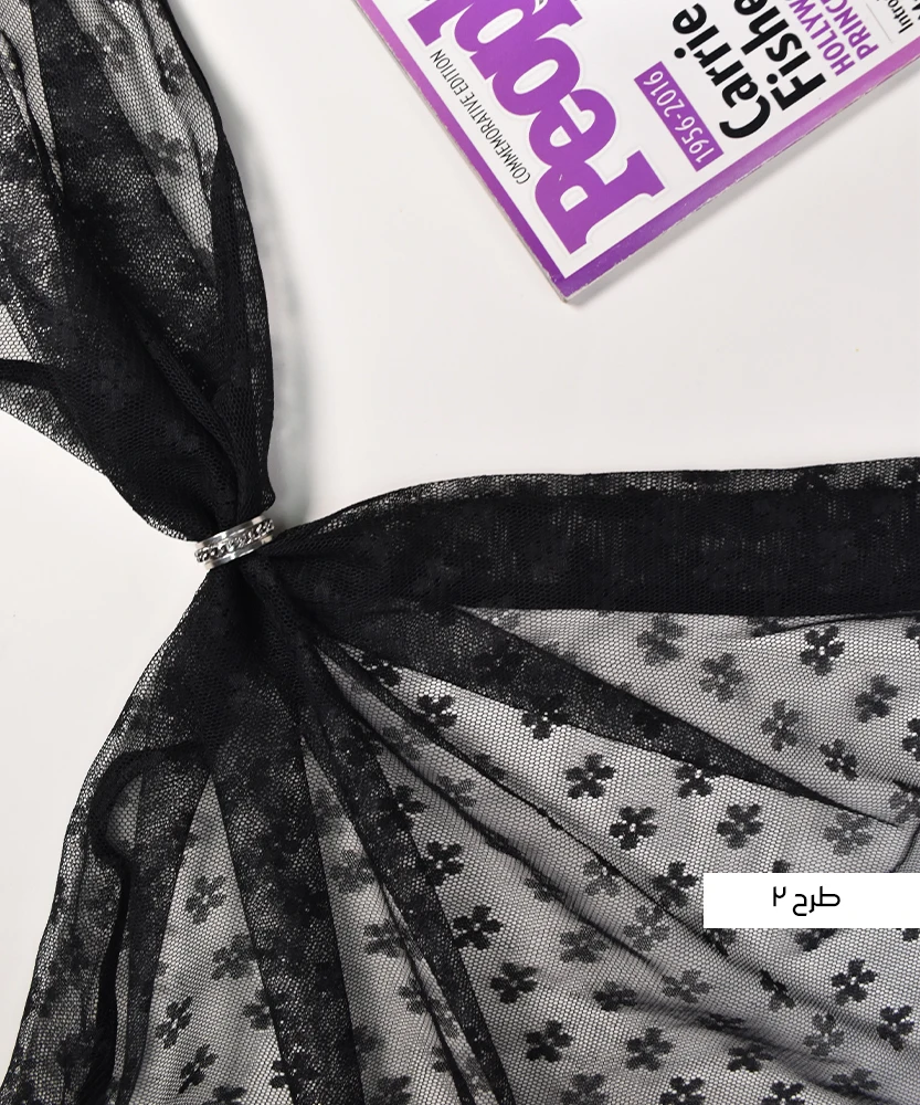 روسری مینی اسکارف N41185 - Image 3