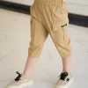 شلوارک کتان بچگانه G45108