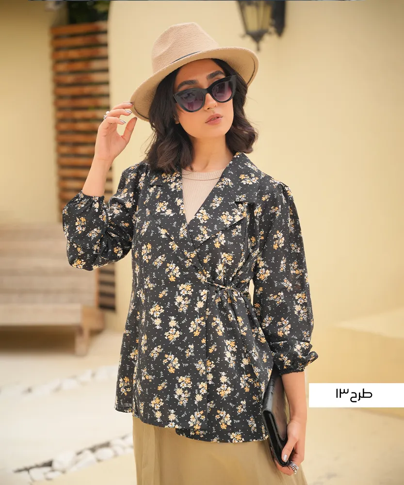 پیراهن الیزه P21048 - Image 15