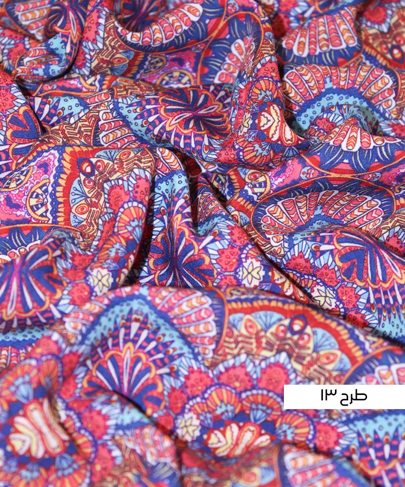 تیشرت یقه کراواتی نخی T51094 - Image 14