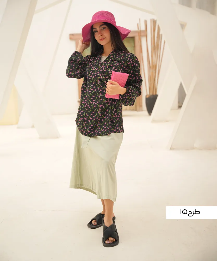پیراهن الیزه P21048 - Image 20