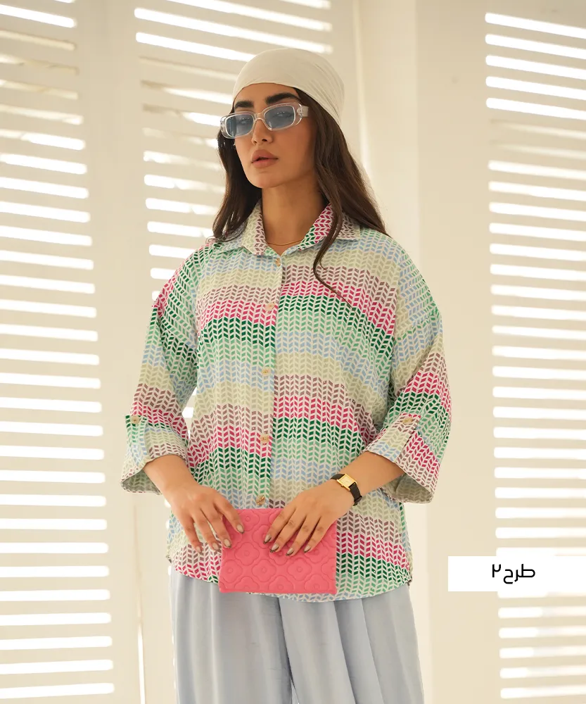 شومیز پری نگین دار A51031 - Image 3
