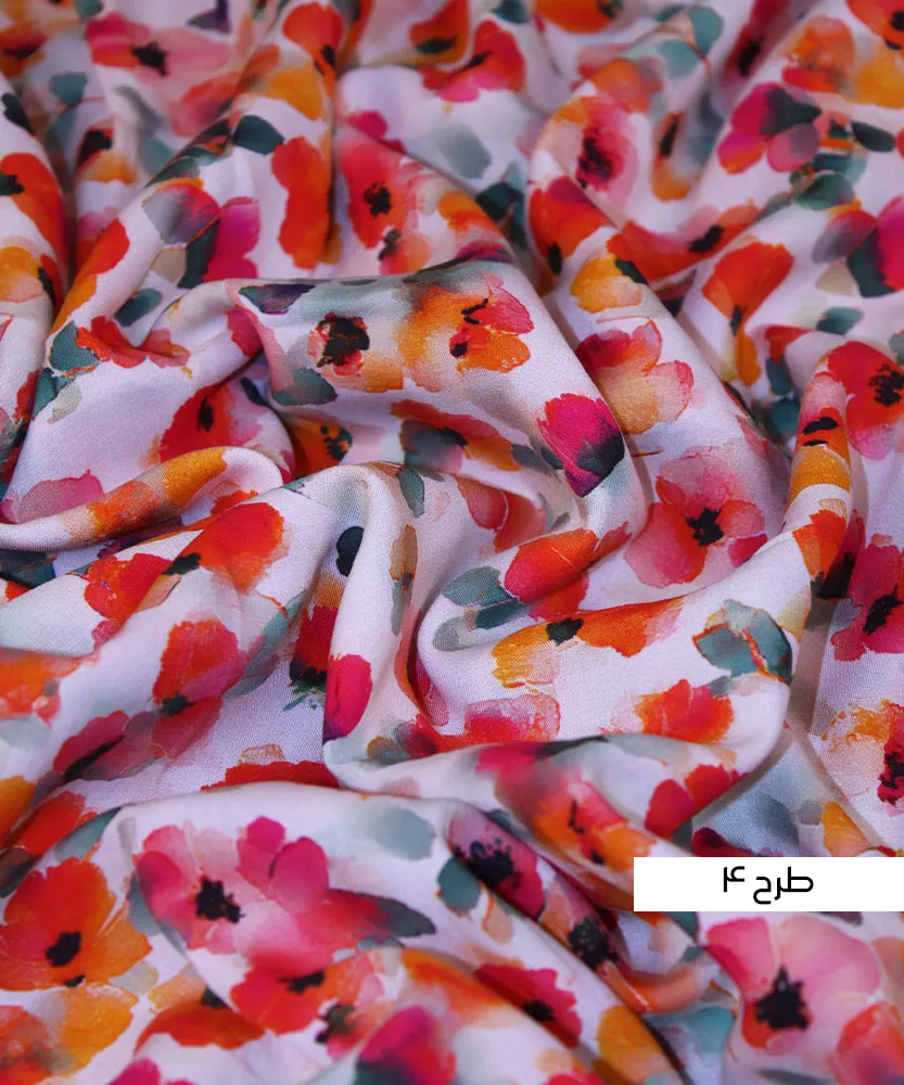 تیشرت یقه کراواتی نخی T51094 - Image 5