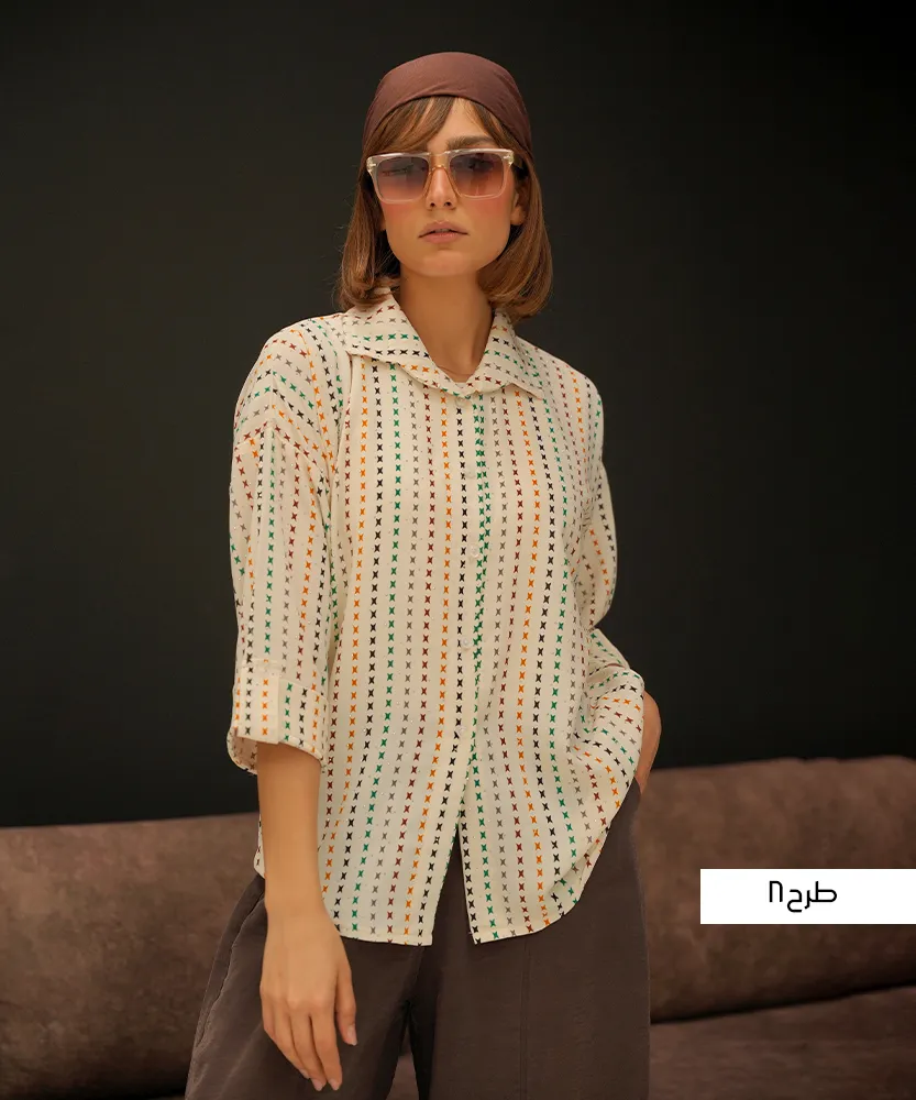 شومیز پری نگین دار A51031 - Image 9