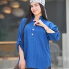 شومیز جلو بسته یقه هفتی A410234
