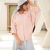 شومیز کتان سیلک A410253
