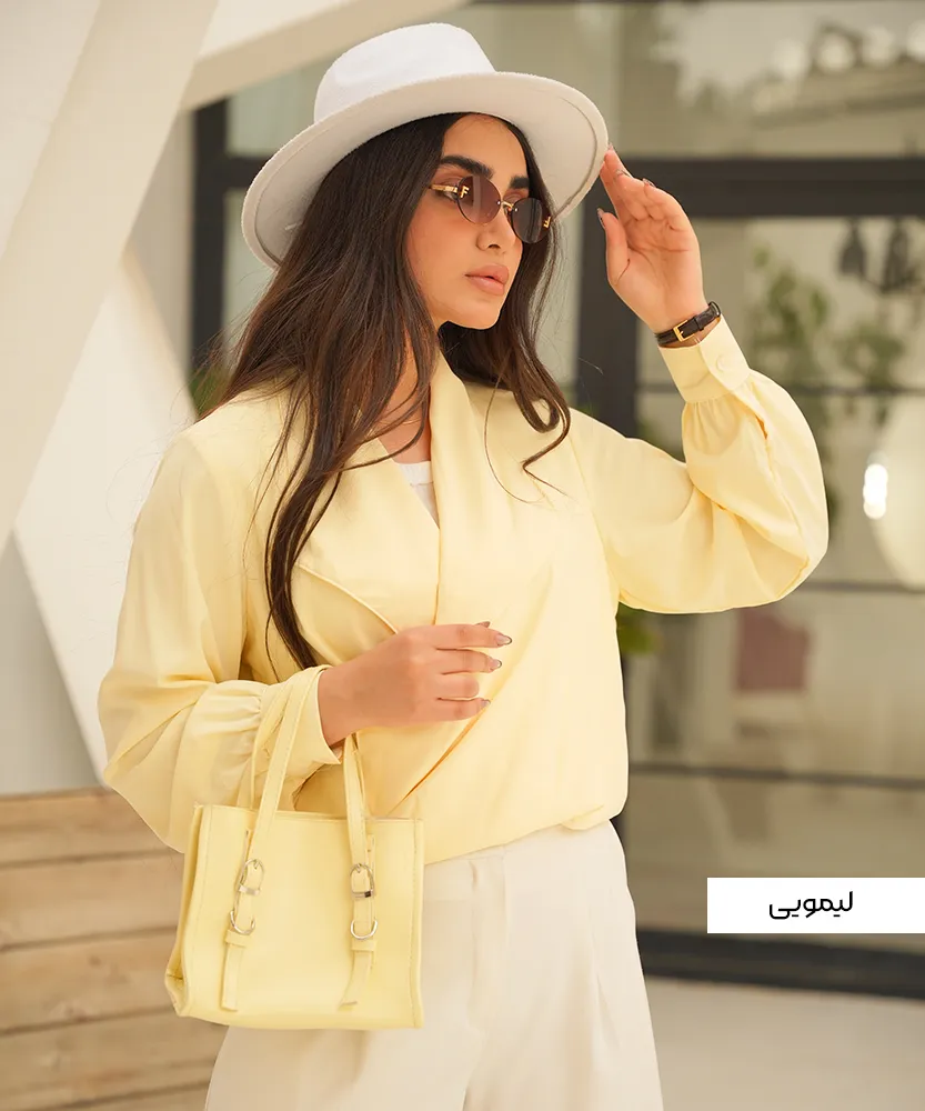 شومیز جلو پیچ الیزه رنگی A410282 - Image 8