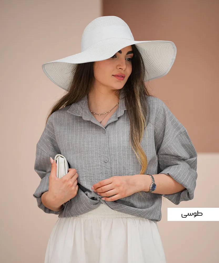 شومیز ساره شانتون دیپلمات A411225 - Image 2