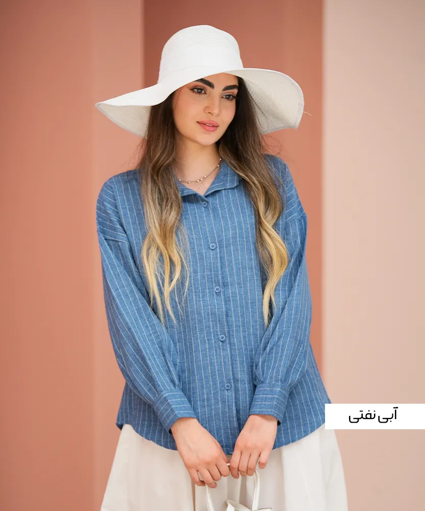 شومیز ساره شانتون دیپلمات A411225 - Image 3