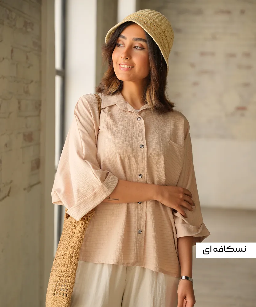 شومیز اطلس پشت پیله A51012 - Image 4