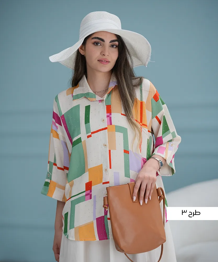 شومیز پری نگین دار A51031 - Image 4