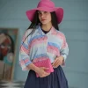شومیز پری نگین دار A51031