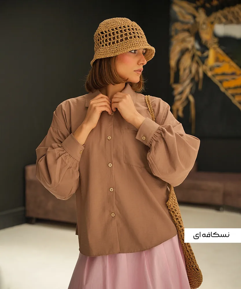 شومیز پری سیلک ساناز A410762 - Image 3
